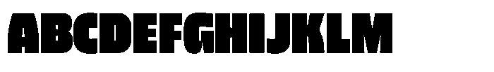 Bratva Heavy Font UPPERCASE
