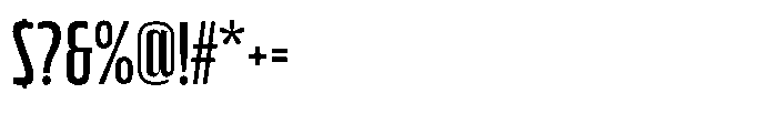 Bratva Light Font OTHER CHARS