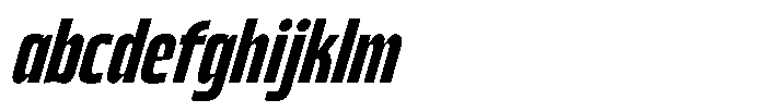 Bratva Medium Slant FONT