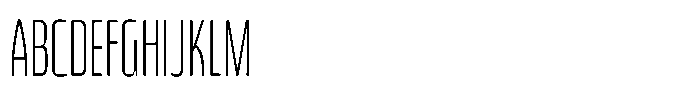Bratva Narrow Font UPPERCASE