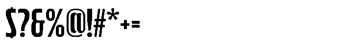 Bratva Variable Font OTHER CHARS