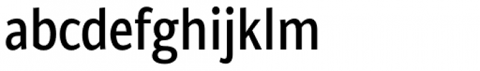 Brava Sans Condensed Semi Bold Font LOWERCASE