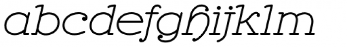 Bravado NF Italic Font LOWERCASE