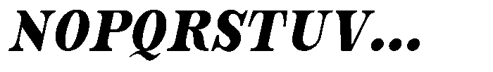 Bravellion Black Condensed Italic Font UPPERCASE