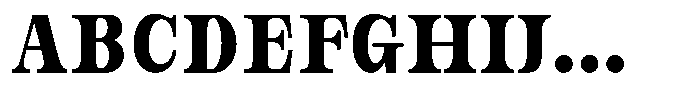 Bravellion Black Condensed Font UPPERCASE