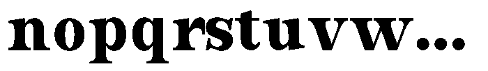Bravellion Black Condensed Font LOWERCASE