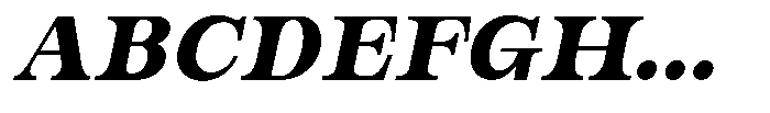 Bravellion Black Expanded Italic Font UPPERCASE
