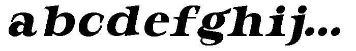 Bravellion Black Expanded Italic FONT