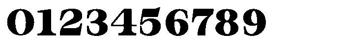 Bravellion Black Expanded Font OTHER CHARS