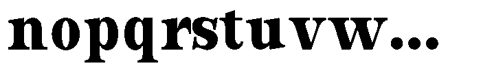 Bravellion Black Extra Condensed Font LOWERCASE