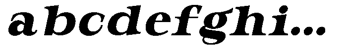 Bravellion Black Extra Expanded Italic FONT