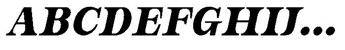 Bravellion Black Italic Font UPPERCASE