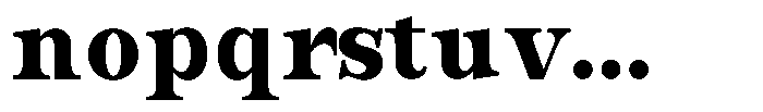 Bravellion Black Semi Condensed Font LOWERCASE