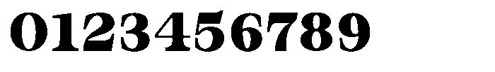 Bravellion Black Semi Expanded Font OTHER CHARS