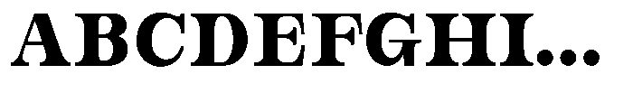 Bravellion Black Semi Expanded Font UPPERCASE