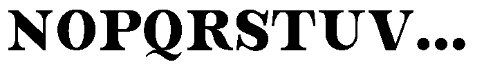 Bravellion Black Semi Expanded Font UPPERCASE