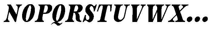 Bravellion Black Ultra Condensed Italic Font UPPERCASE