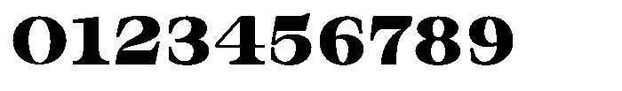 Bravellion Black Ultra Expanded Font OTHER CHARS