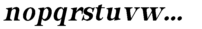 Bravellion Bold Condensed Italic Font LOWERCASE