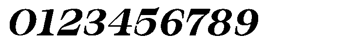 Bravellion Bold Expanded Italic Font OTHER CHARS