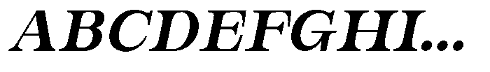 Bravellion Bold Expanded Italic Font UPPERCASE