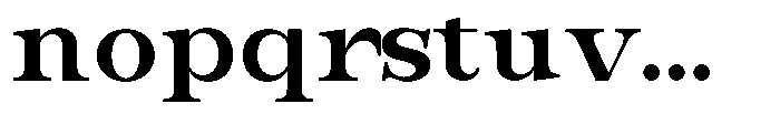 Bravellion Bold Expanded Font LOWERCASE