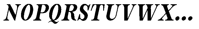 Bravellion Bold Extra Condensed Italic Font UPPERCASE