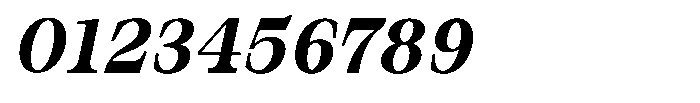 Bravellion Bold Semi Condensed Italic Font OTHER CHARS