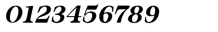 Bravellion Bold Semi Expanded Italic Font OTHER CHARS