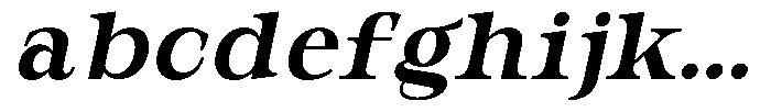 Bravellion Bold Semi Expanded Italic FONT