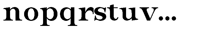 Bravellion Bold Semi Expanded Font LOWERCASE