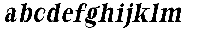 Bravellion Bold Ultra Condensed Italic FONT