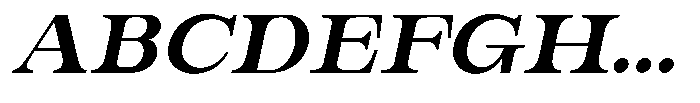 Bravellion Bold Ultra Expanded Italic Font UPPERCASE