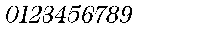 Bravellion Condensed Italic Font OTHER CHARS