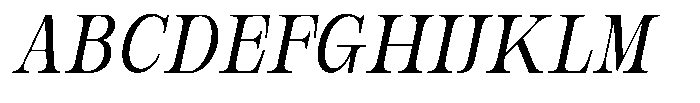Bravellion Condensed Italic Font UPPERCASE