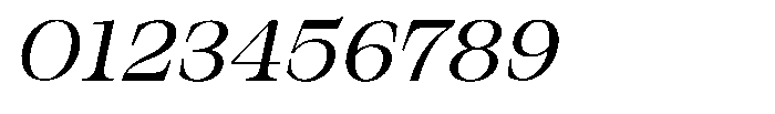 Bravellion Expanded Italic Font OTHER CHARS
