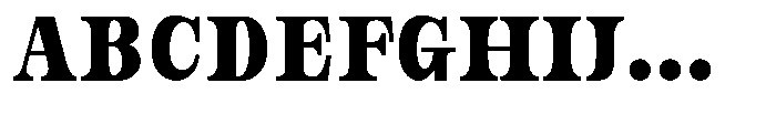 Bravellion Extra Black Condensed Font UPPERCASE