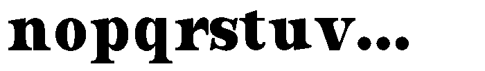 Bravellion Extra Black Condensed Font LOWERCASE