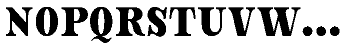 Bravellion Extra Black Extra Condensed Font UPPERCASE