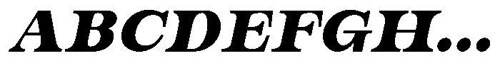 Bravellion Extra Black Extra Exp Italic Font UPPERCASE