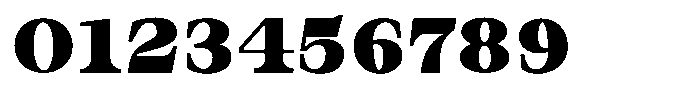 Bravellion Extra Black Extra Expanded Font OTHER CHARS
