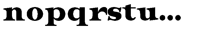 Bravellion Extra Black Extra Expanded Font LOWERCASE