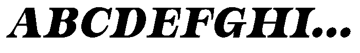 Bravellion Extra Black Sem Exp Italic Font UPPERCASE