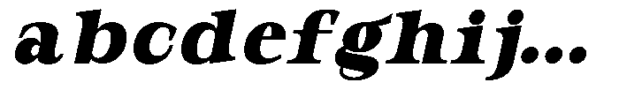 Bravellion Extra Black Sem Exp Italic FONT