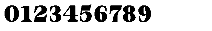 Bravellion Extra Black Semi Condensed Font OTHER CHARS