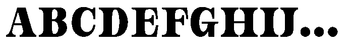 Bravellion Extra Black Semi Condensed Font UPPERCASE