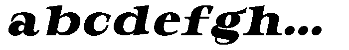 Bravellion Extra Black Ult Exp Italic FONT
