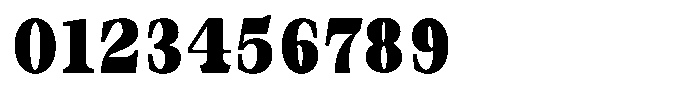 Bravellion Extra Black Ultra Condensed Font OTHER CHARS