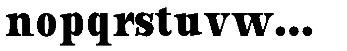 Bravellion Extra Black Ultra Condensed Font LOWERCASE