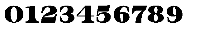 Bravellion Extra Black Ultra Expanded Font OTHER CHARS